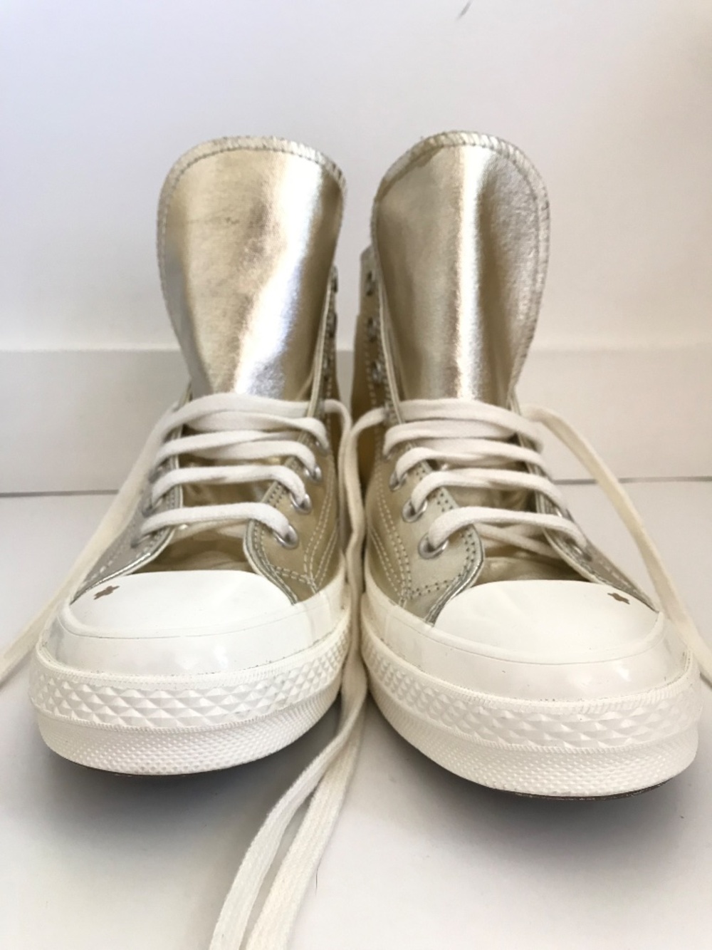 CHUCK TAYLOR All Star 70 Metallic High Top Sneaker Women’s Size 10 - Picture 6 of 16